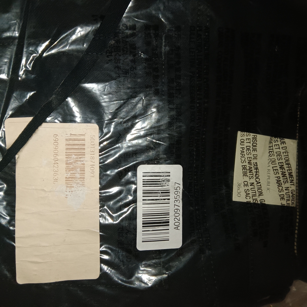 Banana Republic Straight Fit Traveler Men's Dark Jeans NWT! - Picture 3 of 4